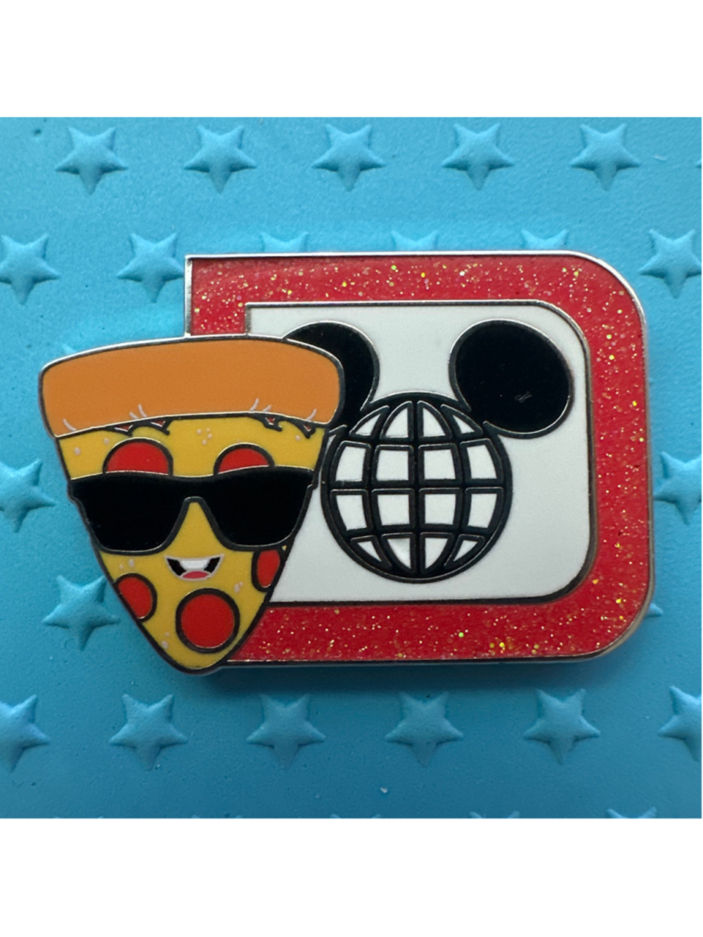 Pizza with Sunglasses Toy Story 5 Fantasy WDW D Pin Big Papi LE 50 Glitter